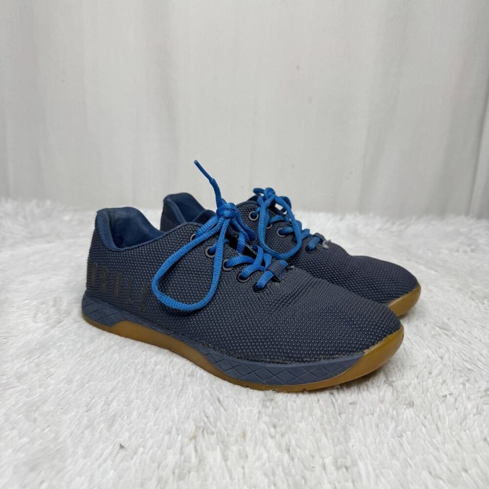 NOBULL / Outwork navy blue crossfit lifting training sneakers / 8